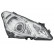 Strålkastare höger 1ZT 011 733-061 Hella, miniatyr 2