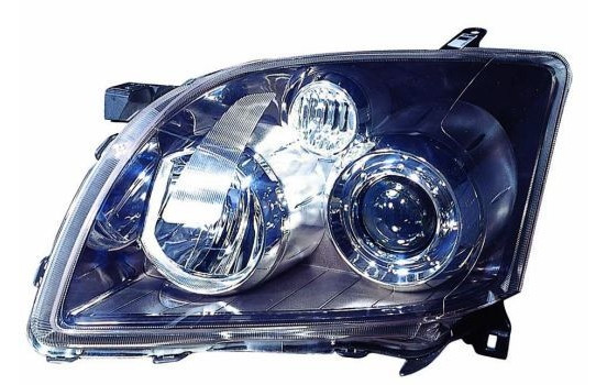 Strålkastare höger H7+H1 elektriskt justerbar 212-11L1R-LDEM7 Depo