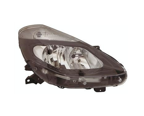 Strålkastare höger H7+H7 SVART 4333964 Van Wezel