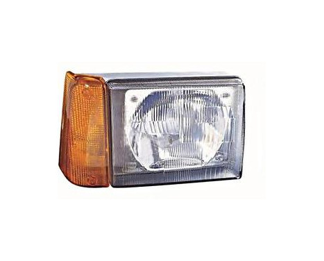 Strålkastare höger med blinkande ljus från '86 ORANGE +REGlinks 1708962 Van Wezel