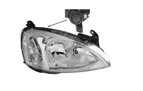 Strålkastare höger med blinker 03>05 2XH7 Typ VALEO 3779962 Van Wezel