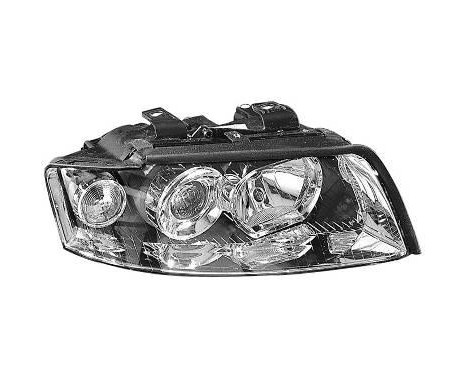 Strålkastare höger med blinker 2 X H7 0325962 Van Wezel