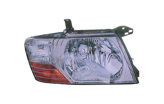 Strålkastare höger med blinker +ELECTRICReg. KROM 3244962 Van Wezel