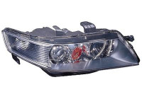 Strålkastare höger med blinker H1+H1 2571962 Van Wezel