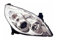 Strålkastare höger med blinker H1+H7 3769962 Van Wezel