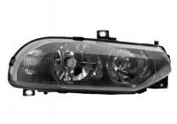 Strålkastare höger med blinker H1+H7 Rökt 0156964 Van Wezel