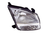 Strålkastare höger med blinker H4 5256962 Van Wezel