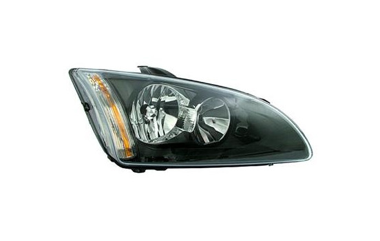 Strålkastare höger med blinker H7+H1 SVART Fälg 1863964 Van Wezel, bild 2