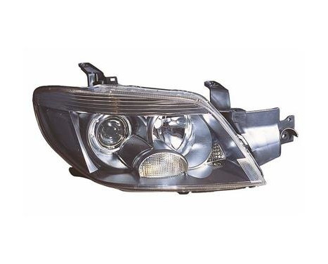 Strålkastare höger SVART från 6/'04 3271962 Van Wezel