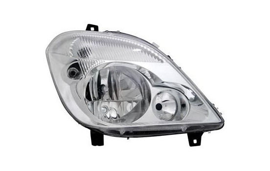 Strålkastare höger utan IMTLJUSHÅL 2xH7 inklusive MOTOR 3077962 Van Wezel, bild 2