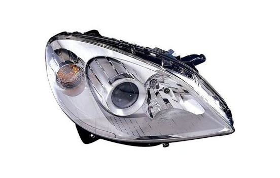 Strålkastare höger utan XENON 3045962 Van Wezel
