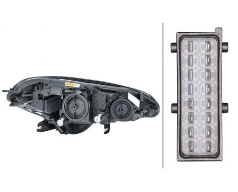 Strålkastare Opel Corsa E 14- li Xenon m/bendl 1EF 011 830-091 Hella, bild 2