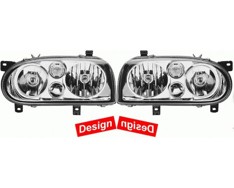 Strålkastare Set SET_1DJ 008 187-031 Hella