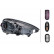 Strålkastare Set SET_1ZT 011 099-511 Hella, miniatyr 3
