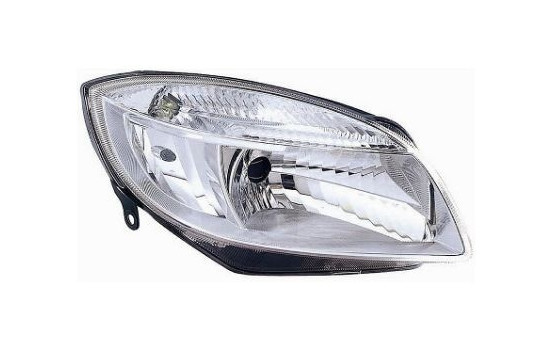 Strålkastare till höger med blinker H4 inklusive ställdon 7641962 Van Wezel, bild 2