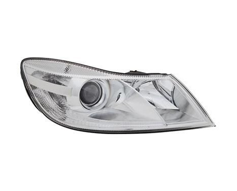 Strålkastare till höger med blinker H7+H1 inklusive ställdon 7623962 Van Wezel, bild 2