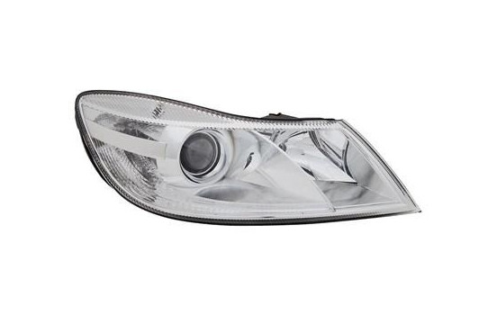 Strålkastare till höger med blinker H7+H1 inklusive ställdon 7623962 Van Wezel, bild 2