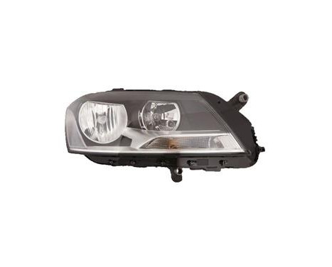 Strålkastare till höger med blinker H7+H7 inklusive ställdon 5740962 Van Wezel