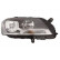 Strålkastare till höger med blinker H7+H7 inklusive ställdon 5740962 Van Wezel, miniatyr 2