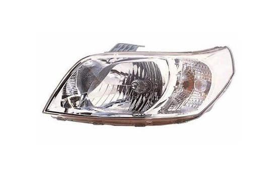 Strålkastare till vänster med blinker H4 inklusive ställdon 0816961 Van Wezel