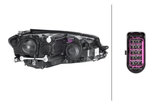 Strålkastare vänster 1EB 013 924-011 Hella, bild 2