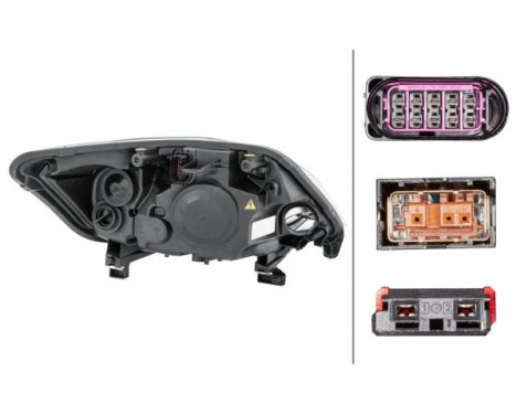 Strålkastare vänster 1EL 009 696-751 Hella, bild 3