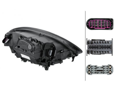 Strålkastare vänster 1EX 012 254-411 Hella, bild 2