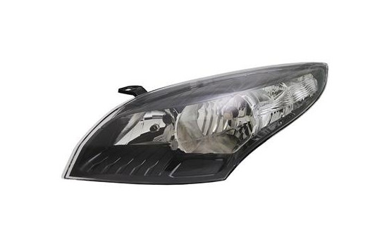 Strålkastare vänster H7+H7 inklusive justermotor svart 4377963 Van Wezel
