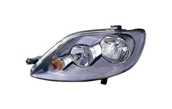 Strålkastare vänster H7+H7 inklusive ställdon 5895961 Van Wezel, bild 2