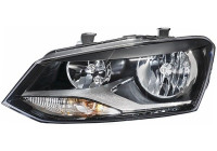 Strålkastare, vänster, halogen 1LE 247 051-031 Hella