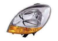 Strålkastare vänster med blinkande ljus från '03 ORANGE 4311961 Van Wezel