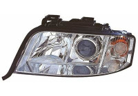 Strålkastare vänster med blinker 08/01+ XENON D2S+H7 0317985 Van Wezel