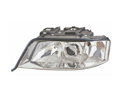 Strålkastare vänster med blinker -8/99 XENON D2S+H7 0315983 Van Wezel