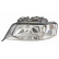 Strålkastare vänster med blinker -8/99 XENON D2S+H7 0315983 Van Wezel