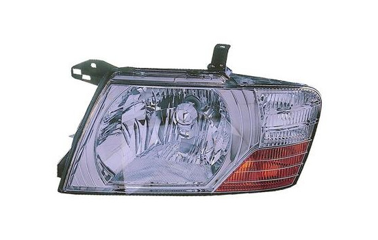 Strålkastare vänster med blinker +Elect.Reg. KROM 3244961 Van Wezel