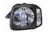 Strålkastare vänster med blinker H4 5235961 Van Wezel