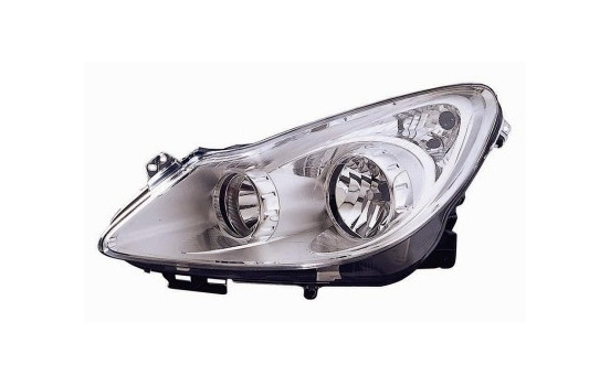 Strålkastare vänster med blinker H7+H1 3750961 Van Wezel