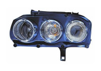 Strålkastare vänster med blinker H7+H7 0160961 Van Wezel