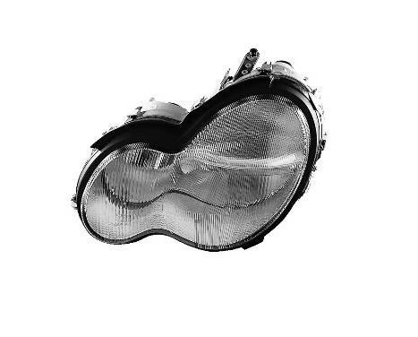 Strålkastare vänster med blinker H7+H7 Striped.Glass 3032961 Van Wezel