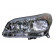 Strålkastare vänster med blinker utan XENON H1+H7 0962961 Van Wezel, miniatyr 2