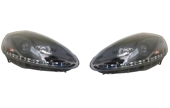 Strålkastarsats lämplig för Fiat Grande Punto 2005-2008