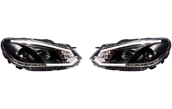 Strålkastarsats lämplig för Volkswagen Golf VI 2008-2012