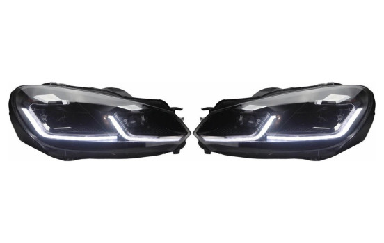 Strålkastarsats lämplig för Volkswagen Golf VI 2008-2012