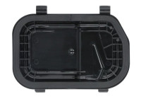 Motorhuv, strålkastare