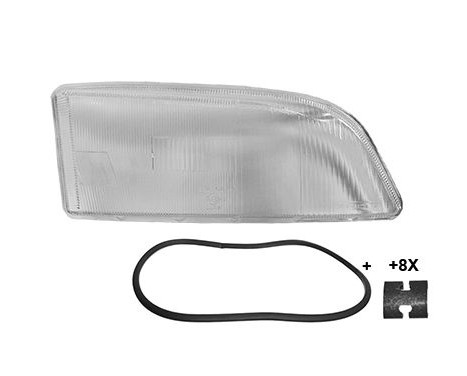 Strålkastarglas höger 5950978 Van Wezel