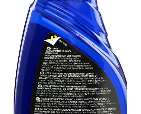Turtle Wax Hybrid Dry & Shine Rinse Wax 750ml, bild 2