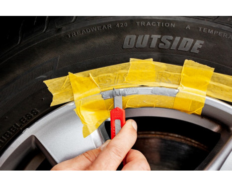 Quixx Wheel Repair Kit för svarta fälgar, bild 5