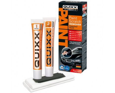 Quixx Repputsare (polska 25g / 25g yta / 2 dukar / 4 sandpapper), miniatyr 2 Quixx Repputsare (polska 25g / 25g yta / 2 dukar / 4 sandpapper), miniatyr 2