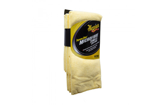 Meguiars Supreme Shine Microfiber 40x60cm, uppsättning med 6 stycken