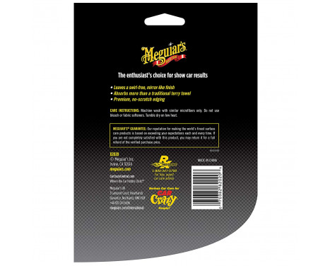 Meguiars Supreme Shine mikrofiber 3 stycken, bild 4